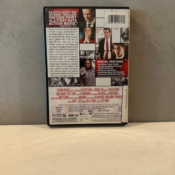 Vantage Point DVD Widescreen Edition - Picture 2 of 3